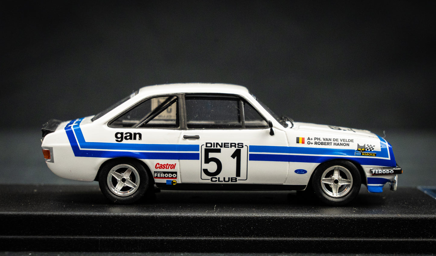Ford Escort Mk2 RS2000 lim. Edition 150 Stk. #51 van de Velde / Hanon 24h Spa 1981