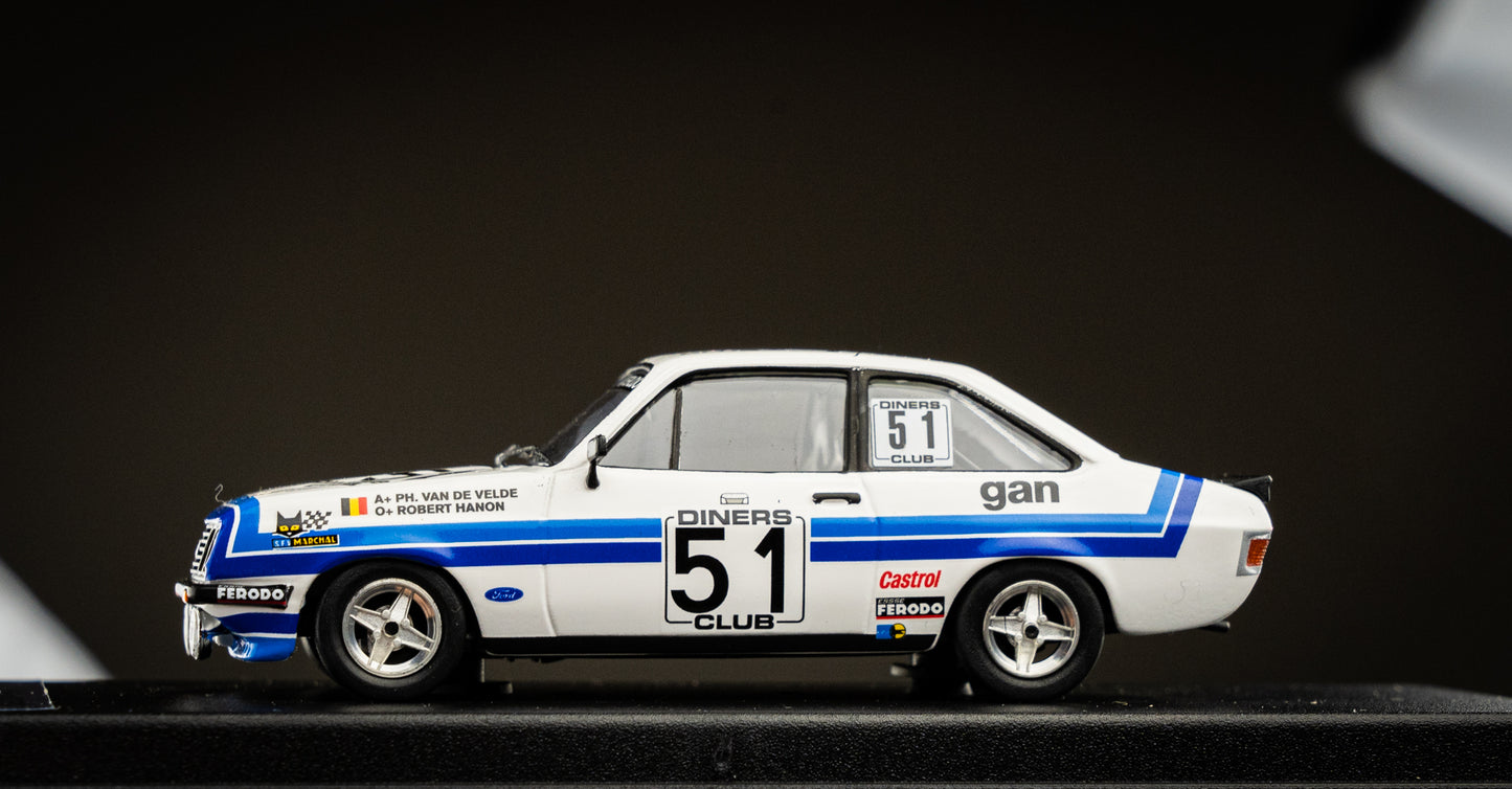 Ford Escort Mk2 RS2000 lim. Edition 150 Stk. #51 van de Velde / Hanon 24h Spa 1981