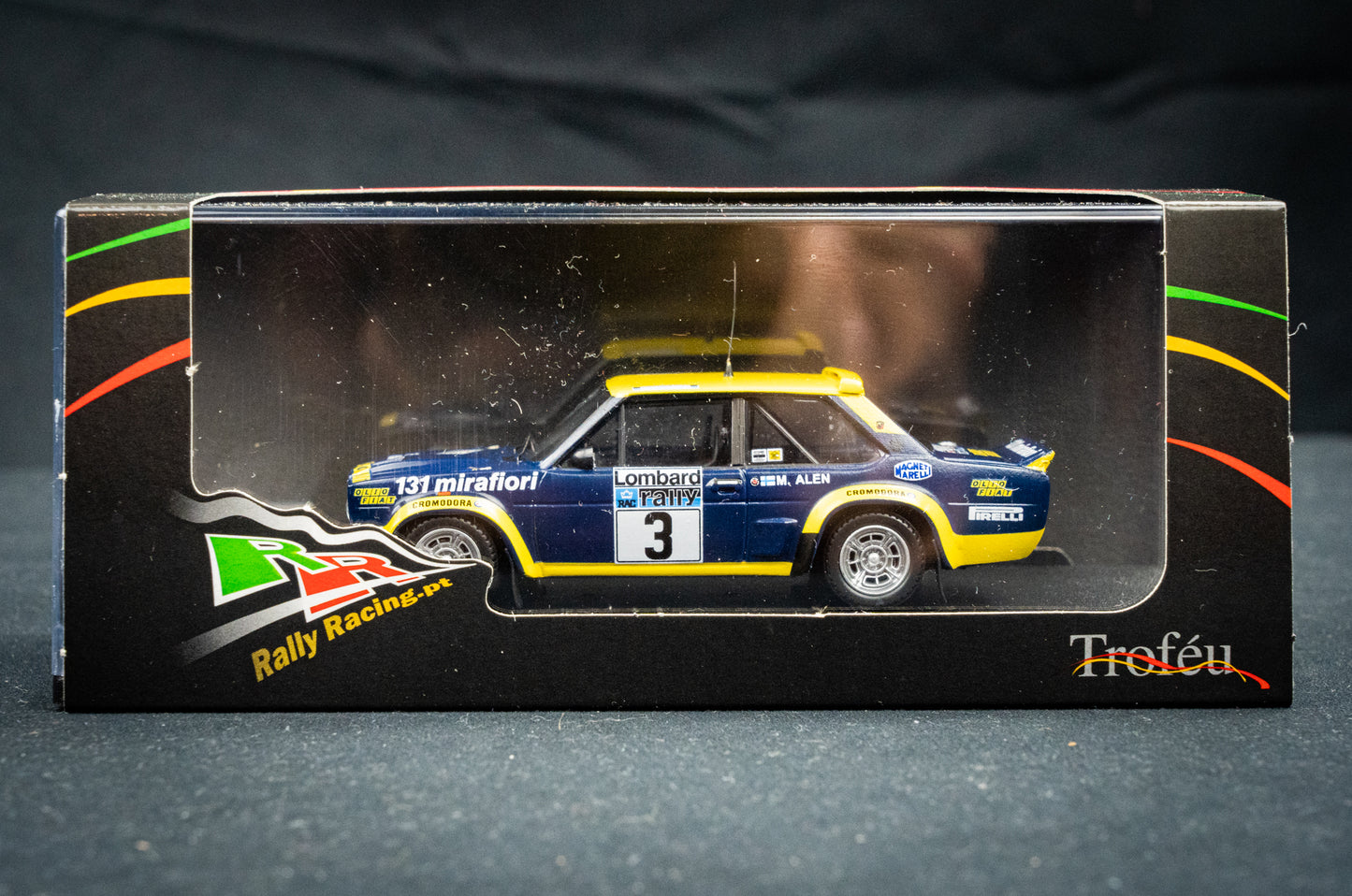 Fiat 131 Abarth lim. edition 1/150 Stk. #3 Alen / Kivimäki RAC Rallye 1976