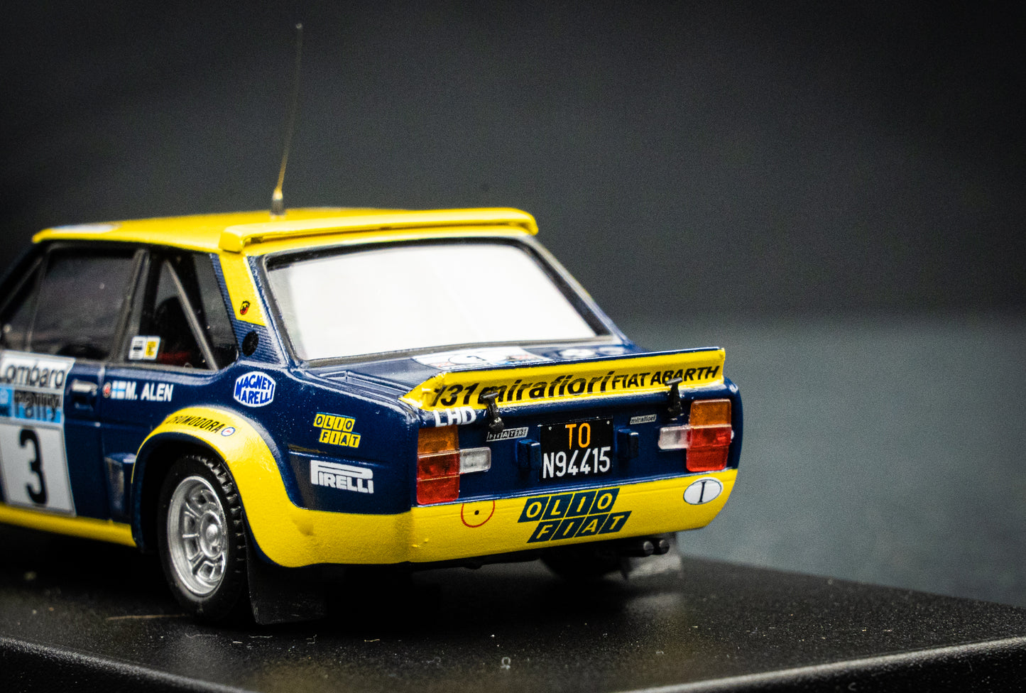 Fiat 131 Abarth lim. edition 1/150 Stk. #3 Alen / Kivimäki RAC Rallye 1976