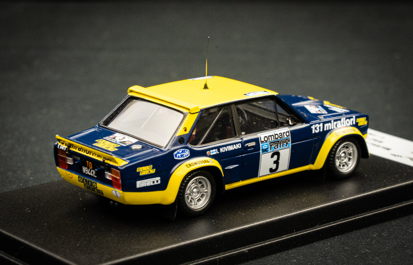 Fiat 131 Abarth lim. edition 1/150 Stk. #3 Alen / Kivimäki RAC Rallye 1976