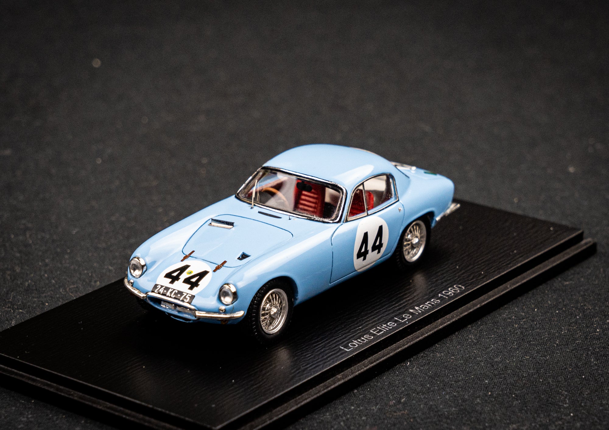 Lotus Elite #44 Le Mans 1960 – Altaya 1/43, Miniature Métal Boîte Très Bon état