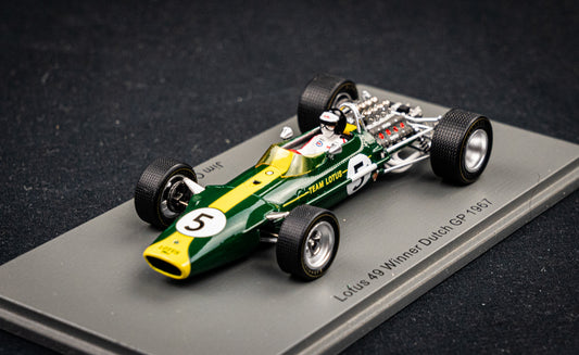 Lotus 49 #5 Jim Clark Sieger Formel 1 GP Niederlande 1967 1/43 Spark