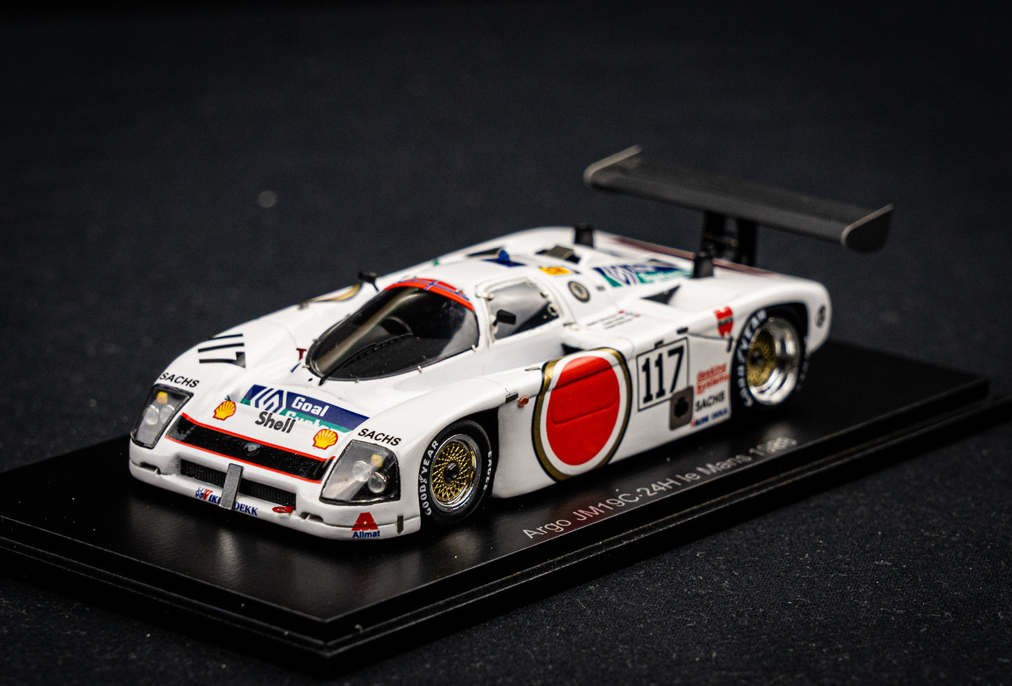 ARGO JM19C #117 Schanche / Smith / Donovan 24h LeMans 1988 - Spark 1:43