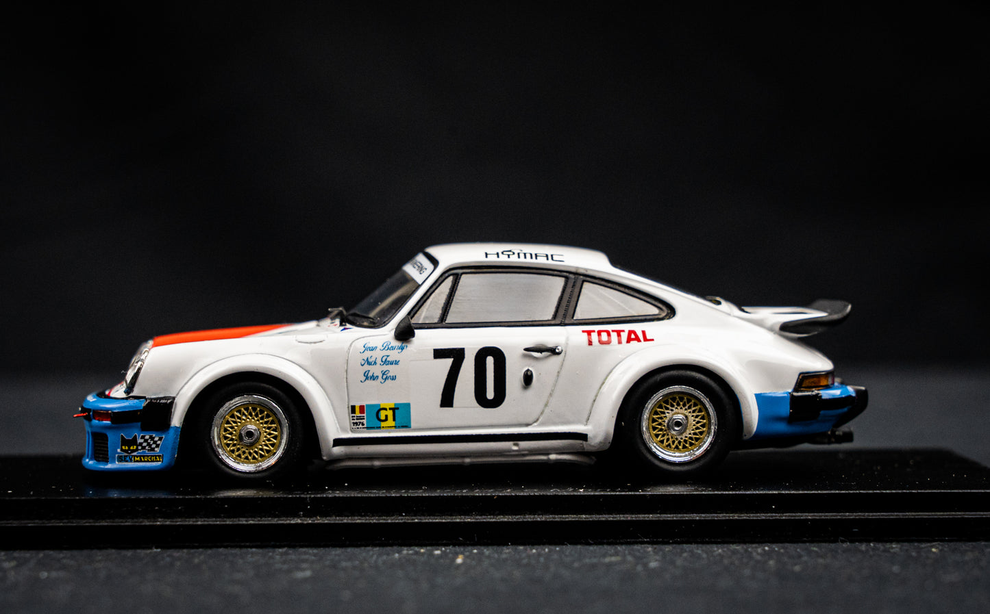 Porsche 934 #70 Blaton / Faure / Goss 24h LeMans 1976 1:43 Spark