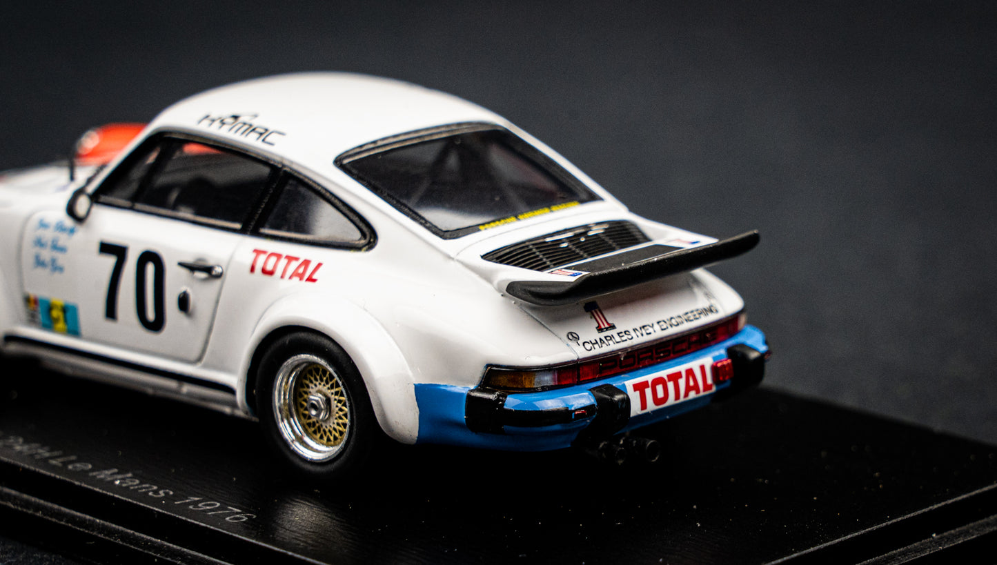 Porsche 934 #70 Blaton / Faure / Goss 24h LeMans 1976 1:43 Spark