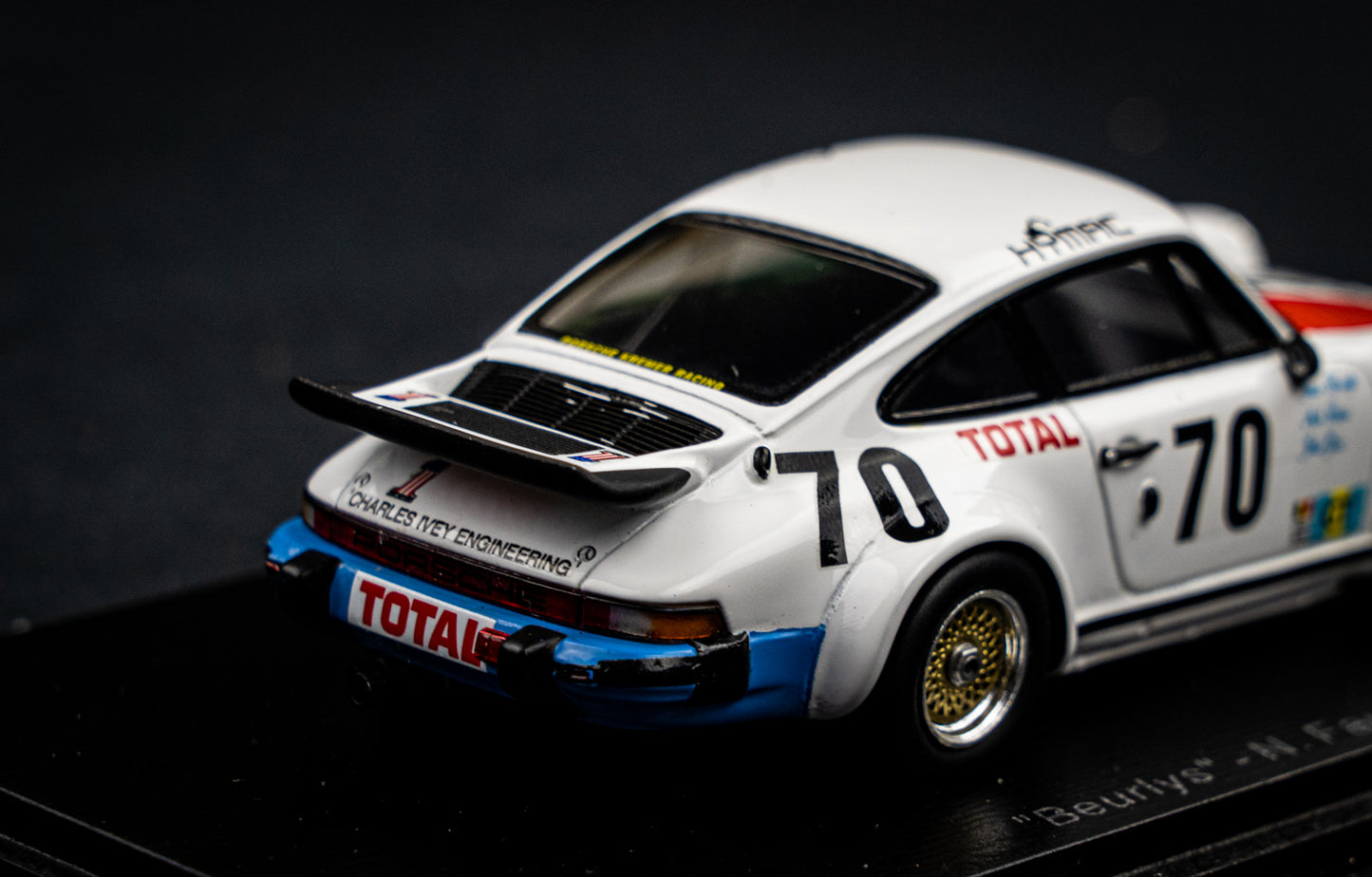 Porsche 934 #70 Blaton / Faure / Goss 24h LeMans 1976 1:43 Spark