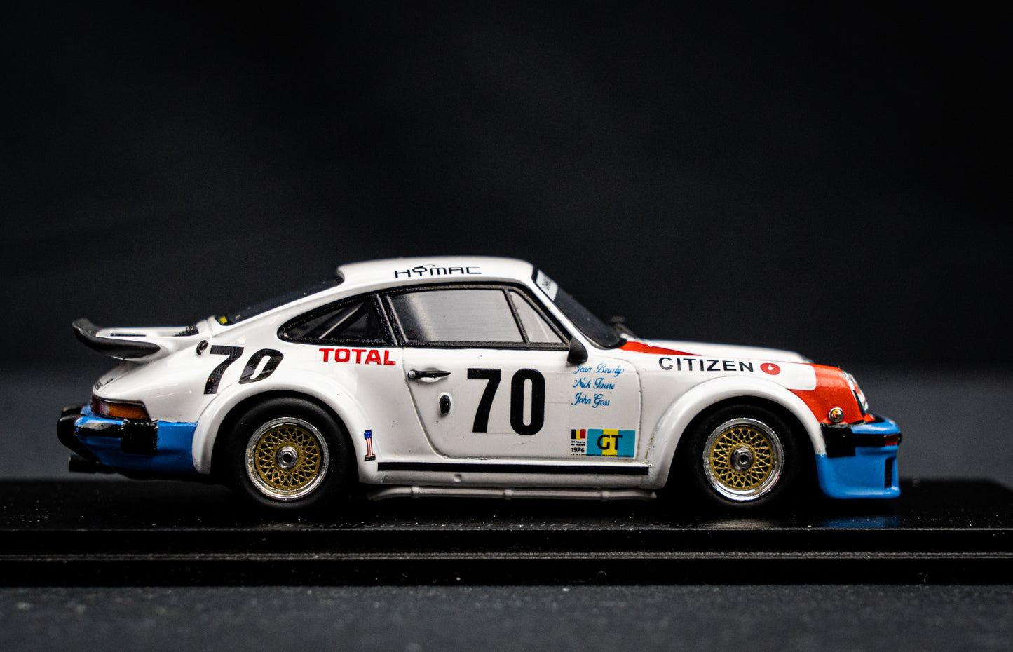 Porsche 934 #70 Blaton / Faure / Goss 24h LeMans 1976 1:43 Spark