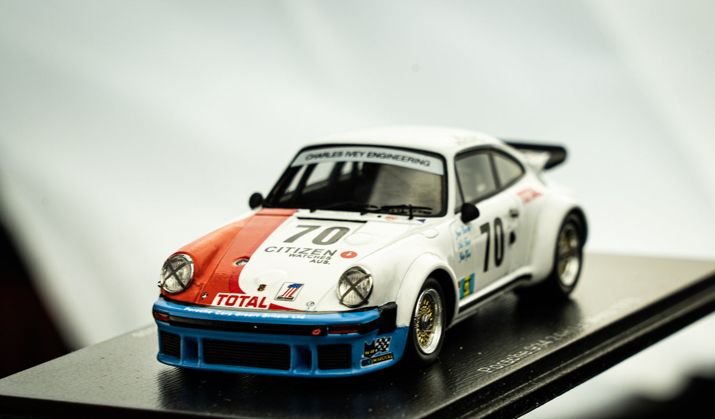 Porsche 934 #70 Blaton / Faure / Goss 24h LeMans 1976 1:43 Spark