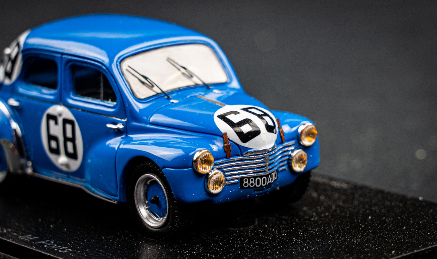 Renault 4CV 1063 #68 De Regibus / Porta 24h LeMans 1952 1:43 Spark