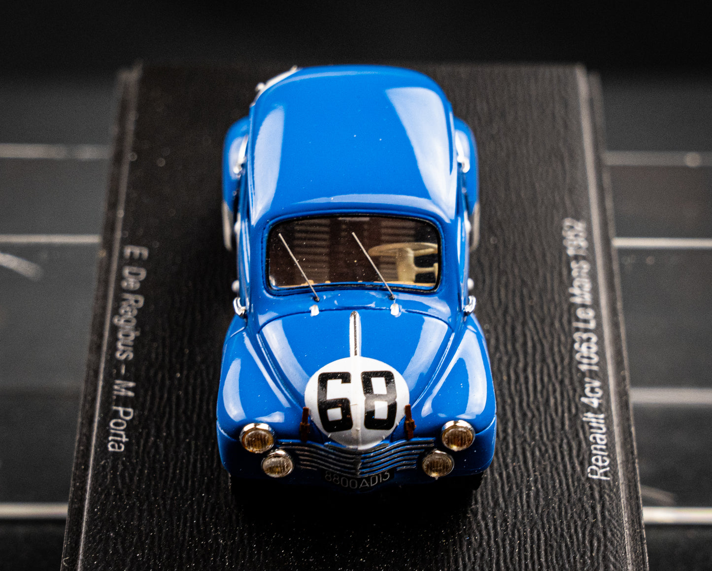 Renault 4CV 1063 #68 De Regibus / Porta 24h LeMans 1952 1:43 Spark
