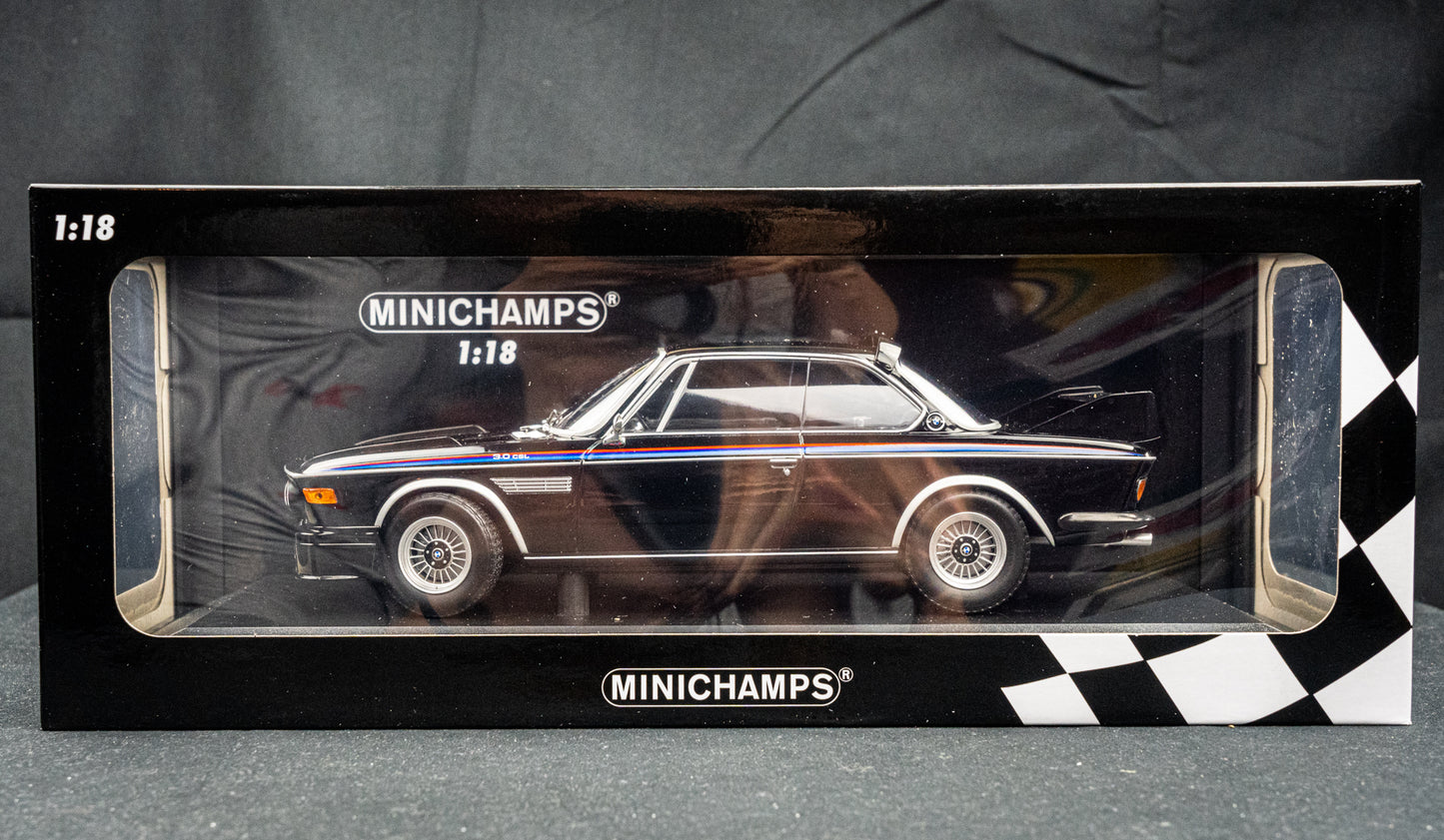 BMW 3.0 CSL E9 1973 schwarz lim. Edition 444 Stk. - Minichamps 1:18