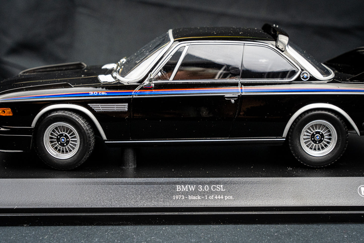 BMW 3.0 CSL E9 1973 schwarz lim. Edition 444 Stk. - Minichamps 1:18