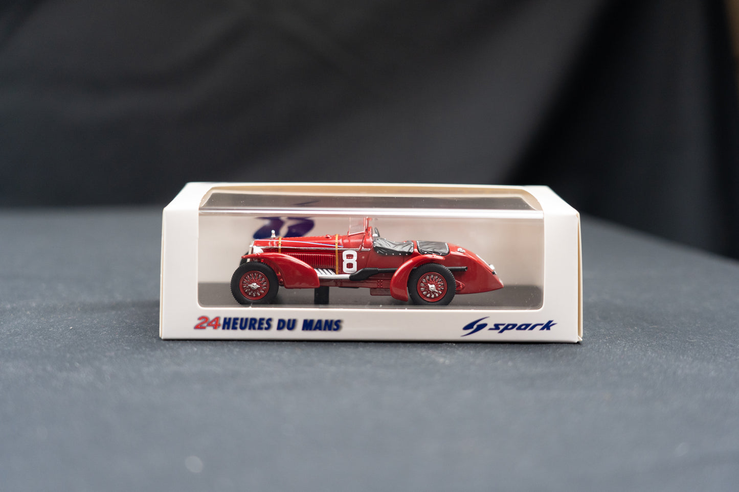 Alfa Romeo 8C #8 R. Sommer / L. Chinetti Sieger 24h LeMans 1932 Spark 1:43