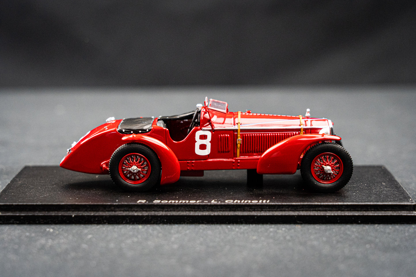 Alfa Romeo 8C #8 R. Sommer / L. Chinetti Sieger 24h LeMans 1932 Spark 1:43