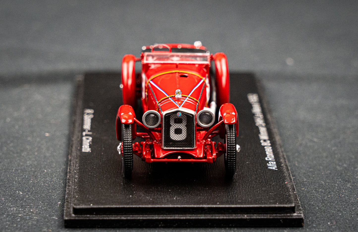 Alfa Romeo 8C #8 R. Sommer / L. Chinetti Sieger 24h LeMans 1932 Spark 1:43