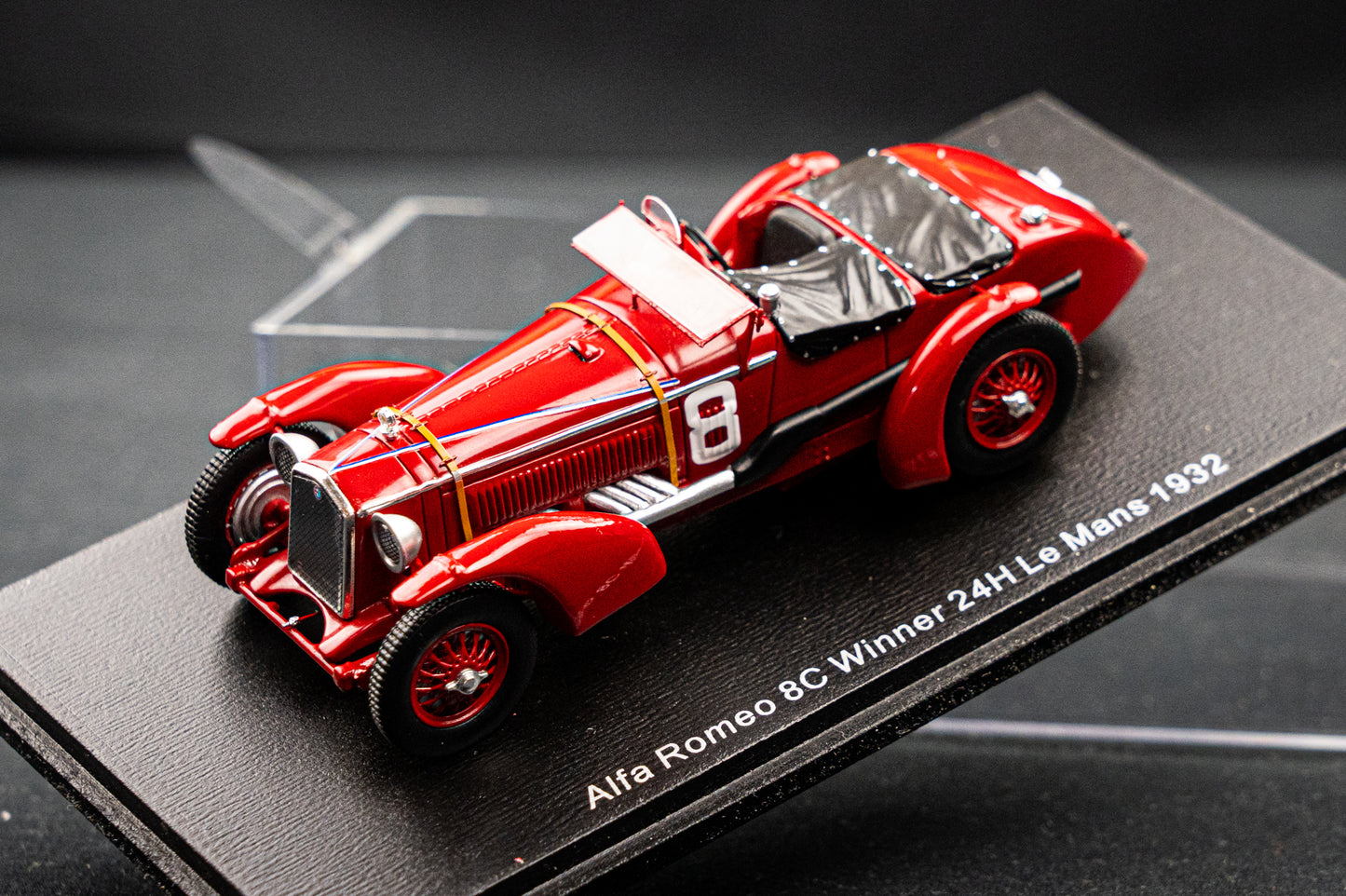 Alfa Romeo 8C #8 R. Sommer / L. Chinetti Sieger 24h LeMans 1932 Spark 1:43