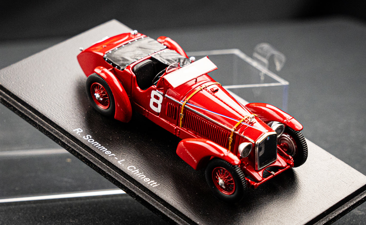 Alfa Romeo 8C #8 R. Sommer / L. Chinetti Sieger 24h LeMans 1932 Spark 1:43