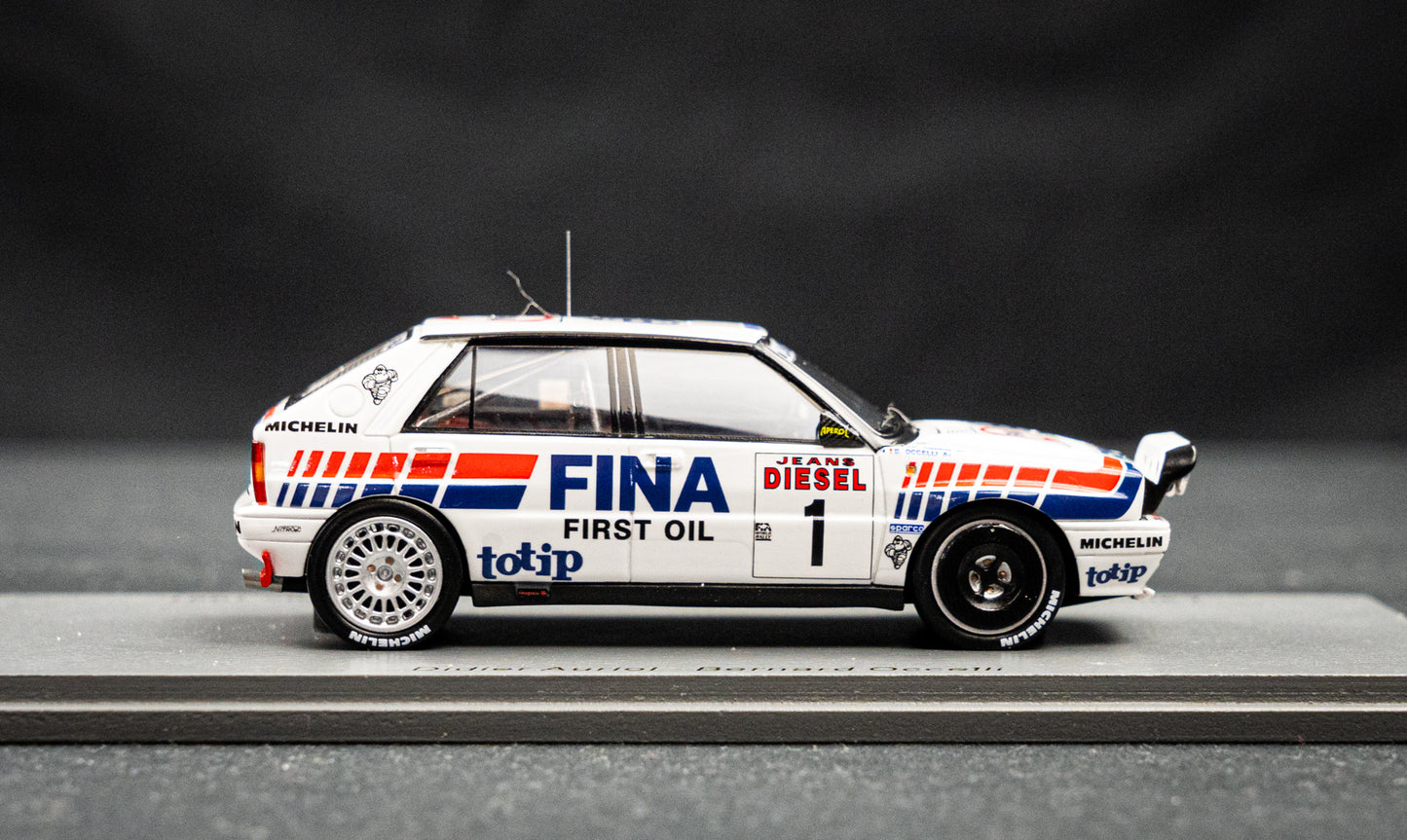 Lancia Delta Integrale 16V #1 D. Auriol / B. Occelli Winner Rallye SanRemo 1991 Spark 1:43