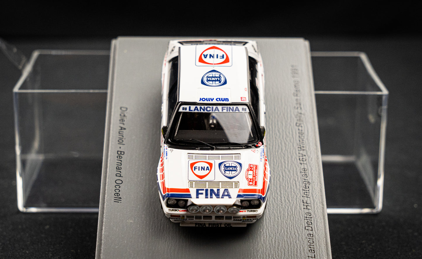 Lancia Delta Integrale 16V #1 D. Auriol / B. Occelli Winner Rallye SanRemo 1991 Spark 1:43
