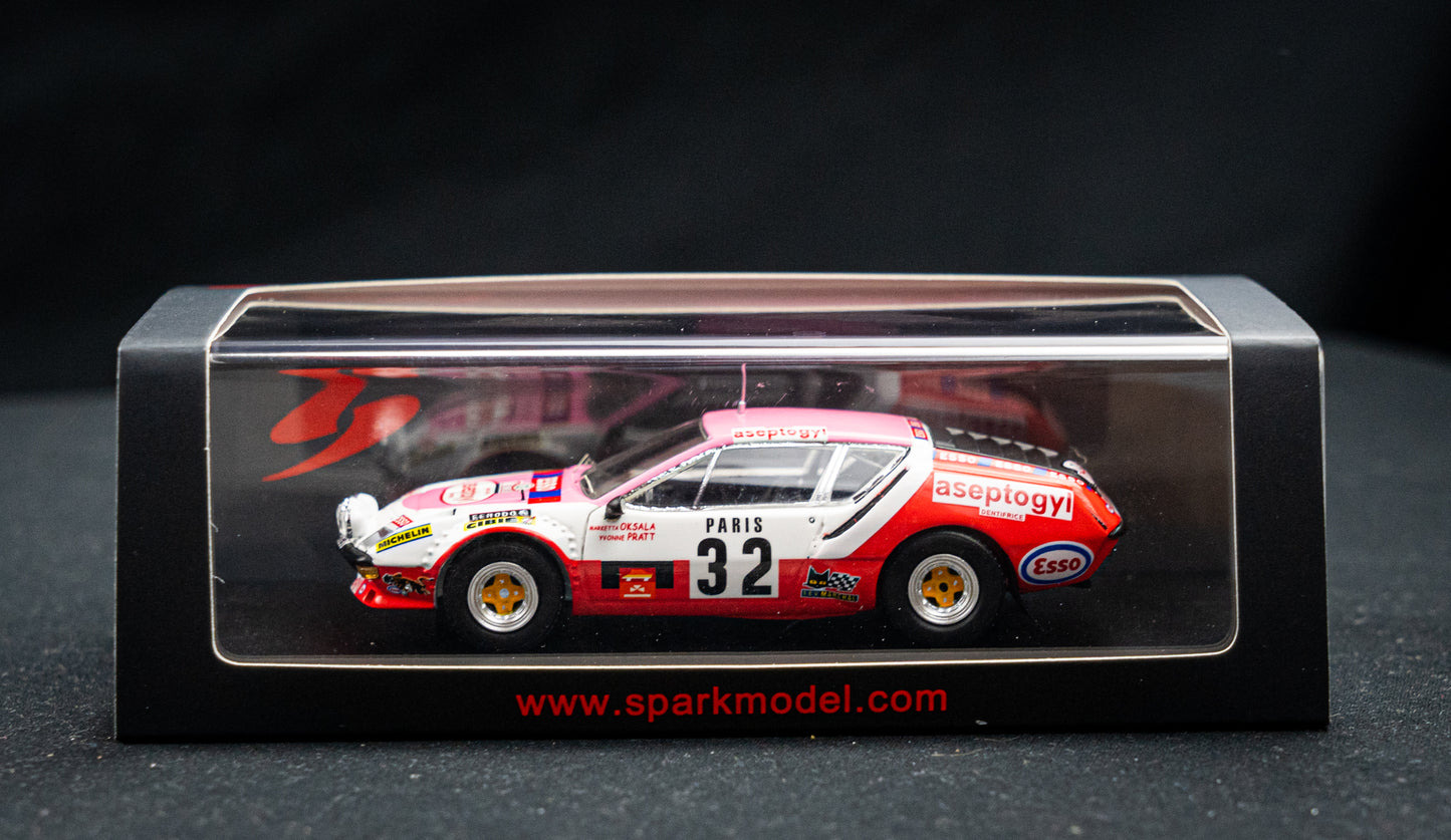 Renault Alpine A310 #32 M. Oksala / Y. Pratt P17 Rallye Monte Carlo 1977 Spark 1:43