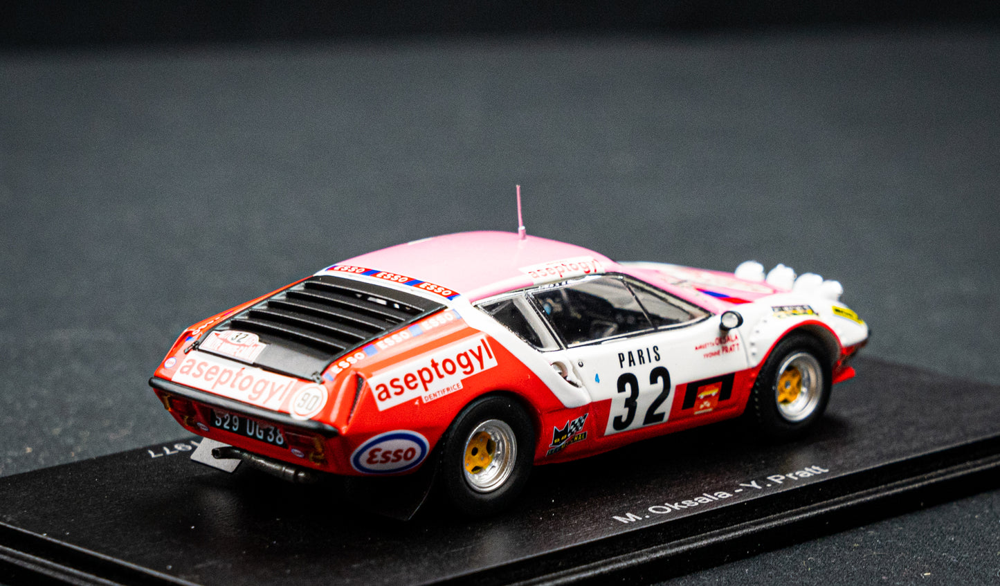 Renault Alpine A310 #32 M. Oksala / Y. Pratt P17 Rallye Monte Carlo 1977 Spark 1:43