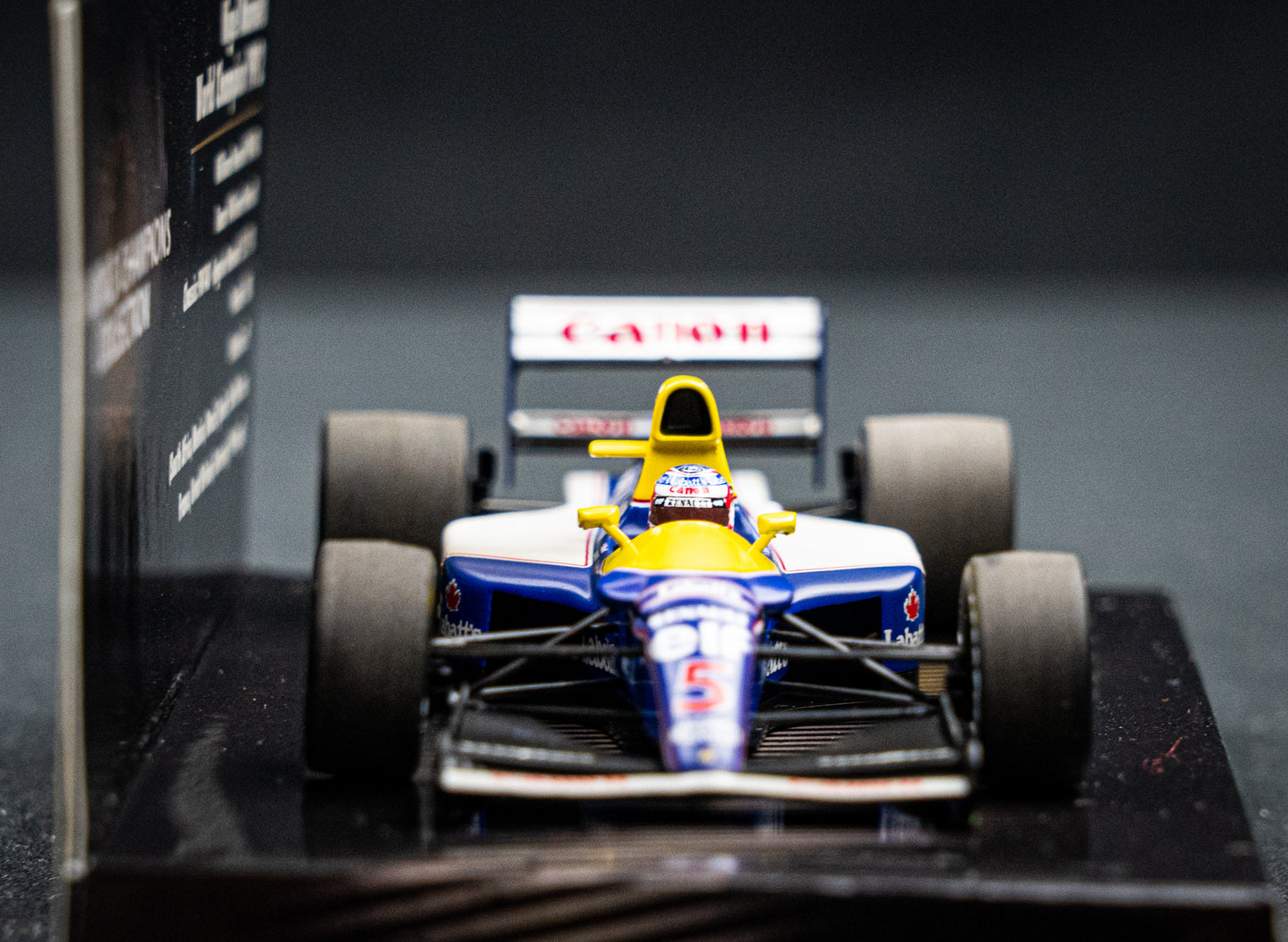 Nigel Mansell #5 Williams FW14B Formel 1 Weltmeister 1992 - Minichamps 1:43