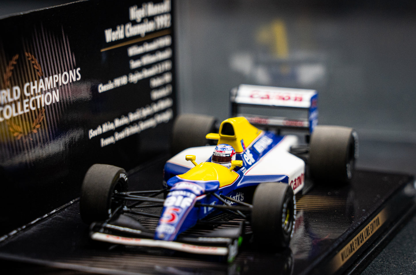 Nigel Mansell #5 Williams FW14B Formel 1 Weltmeister 1992 - Minichamps 1:43