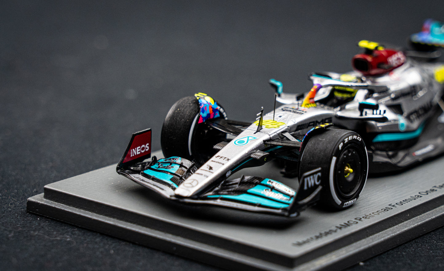 Mercedes-AMG W13E Petronas #44 Lewis Hamilton F1 GP Miami 2022, Spark 1:43,