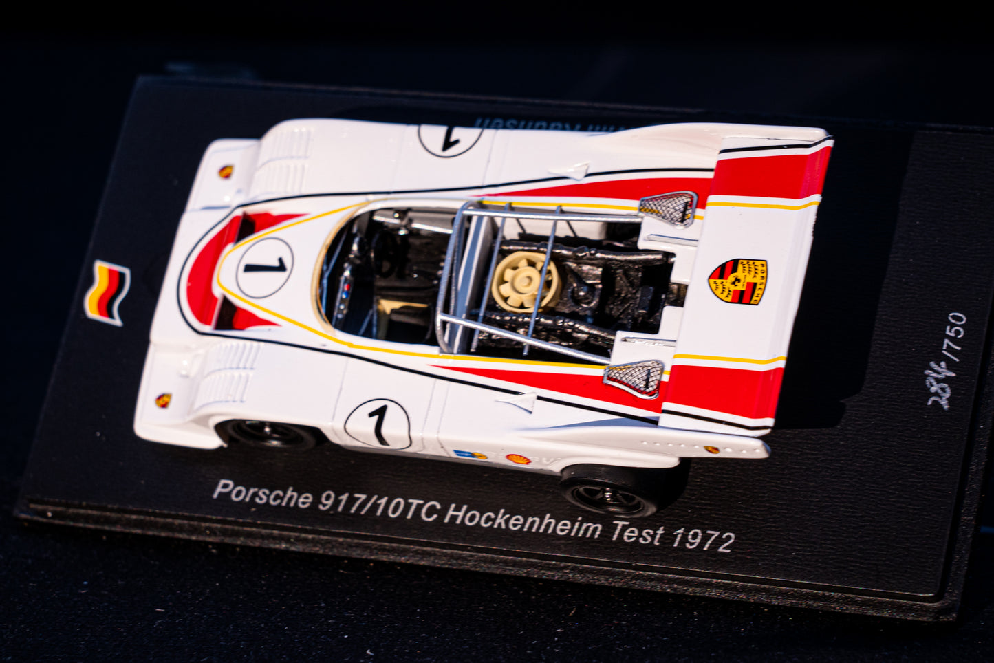 Porsche 917/10 TC #1 lim. 750 pcs. W. Kauhsen Test Interserie Hockenheim 1972 1:43 Spark