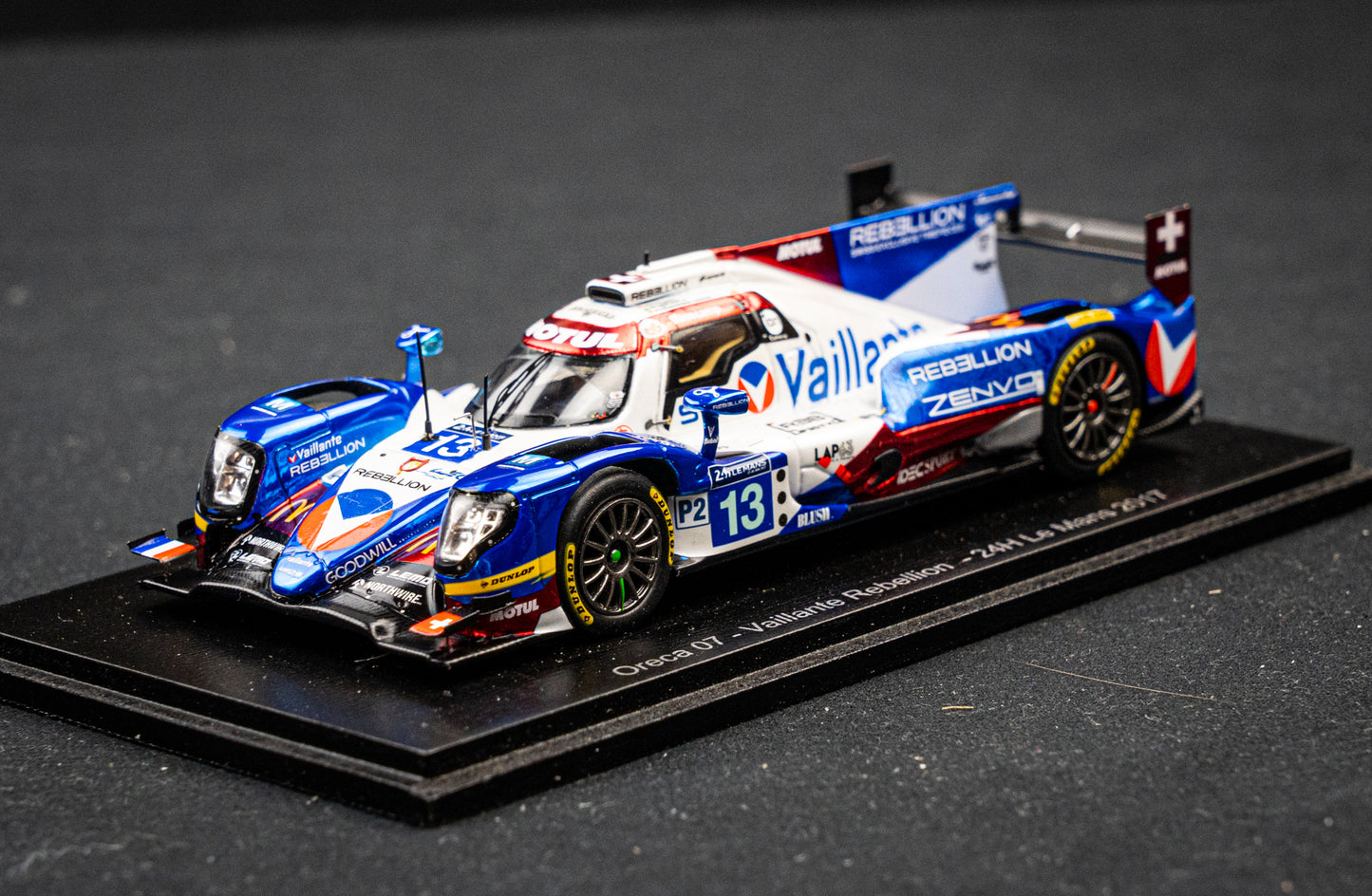 Oreca 07 Vaillante Rebellion #31 Piquet / Heinemeier / Beche 24h Le Mans 2017 Spark 1:43