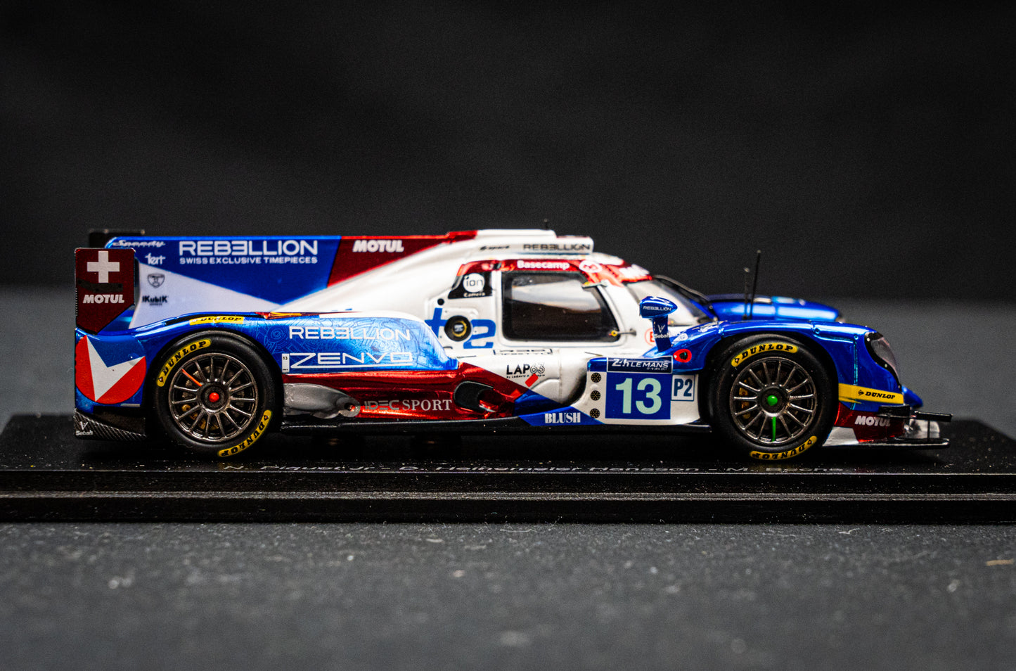 Oreca 07 Vaillante Rebellion #31 Piquet / Heinemeier / Beche 24h Le Mans 2017 Spark 1:43