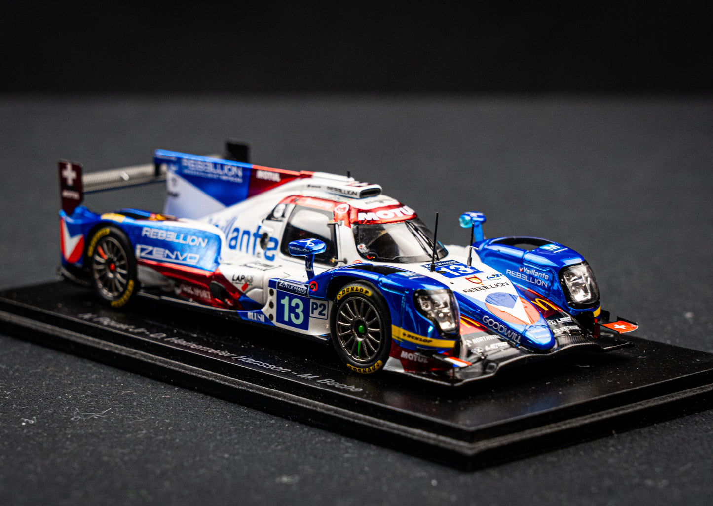 Oreca 07 Vaillante Rebellion #31 Piquet / Heinemeier / Beche 24h Le Mans 2017 Spark 1:43