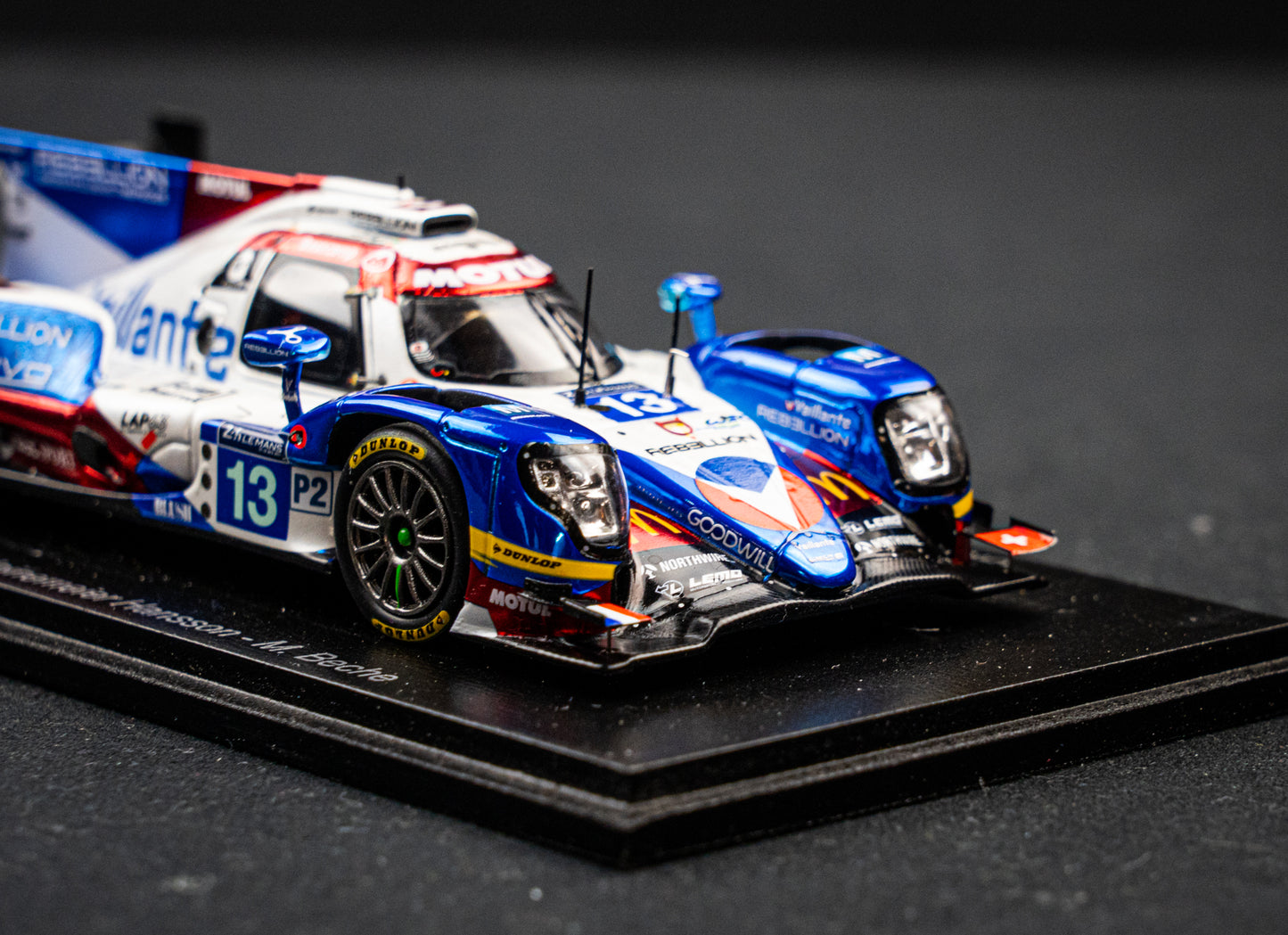 Oreca 07 Vaillante Rebellion #31 Piquet / Heinemeier / Beche 24h Le Mans 2017 Spark 1:43