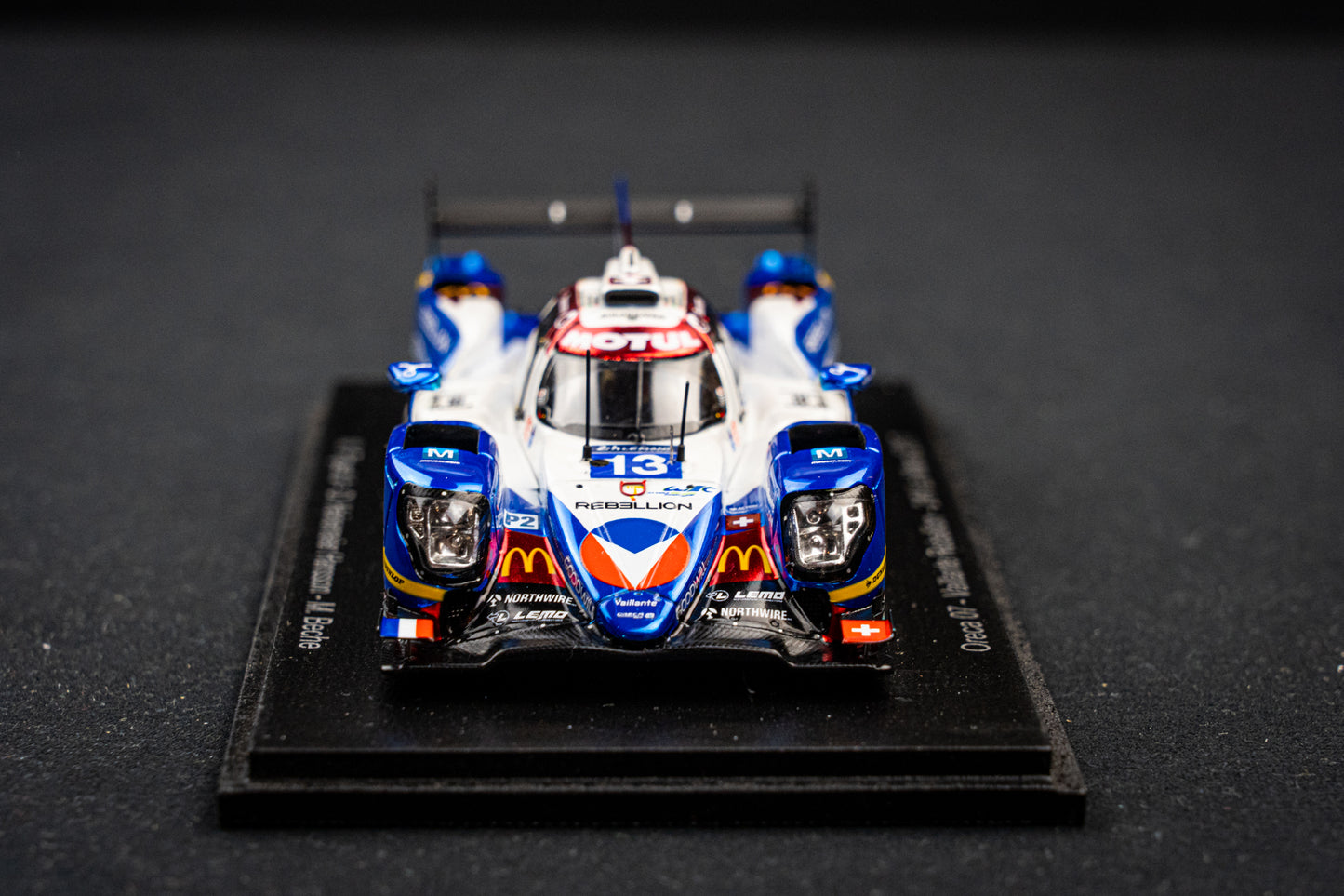 Oreca 07 Vaillante Rebellion #31 Piquet / Heinemeier / Beche 24h Le Mans 2017 Spark 1:43