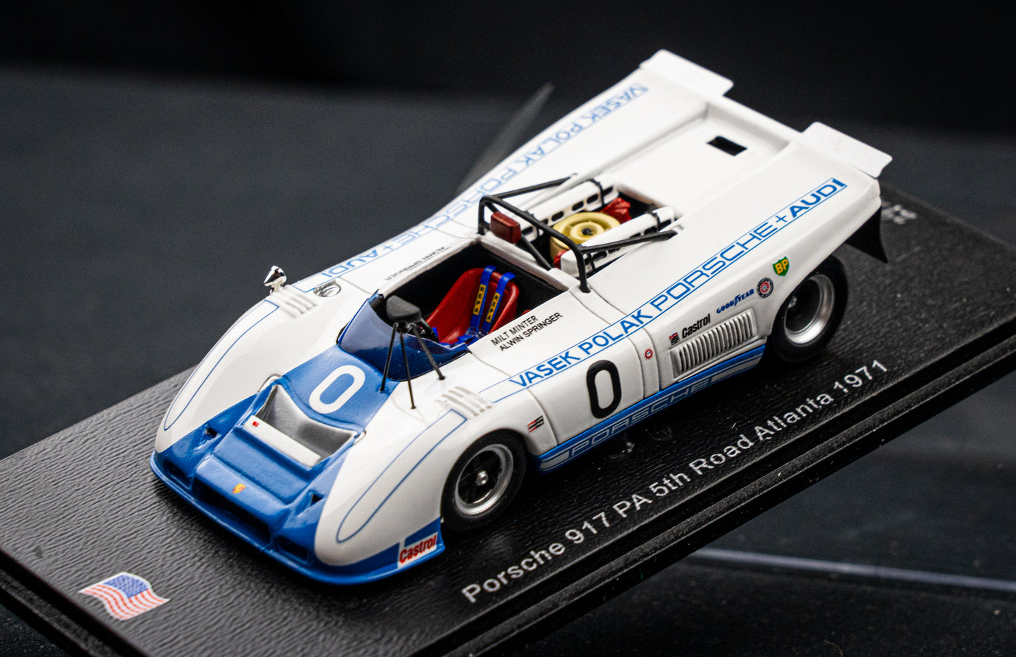 Porsche 917 PA #0 lim. 500 pcs. M. Minter 5th Road Atlanta 1971 Spark 1:43