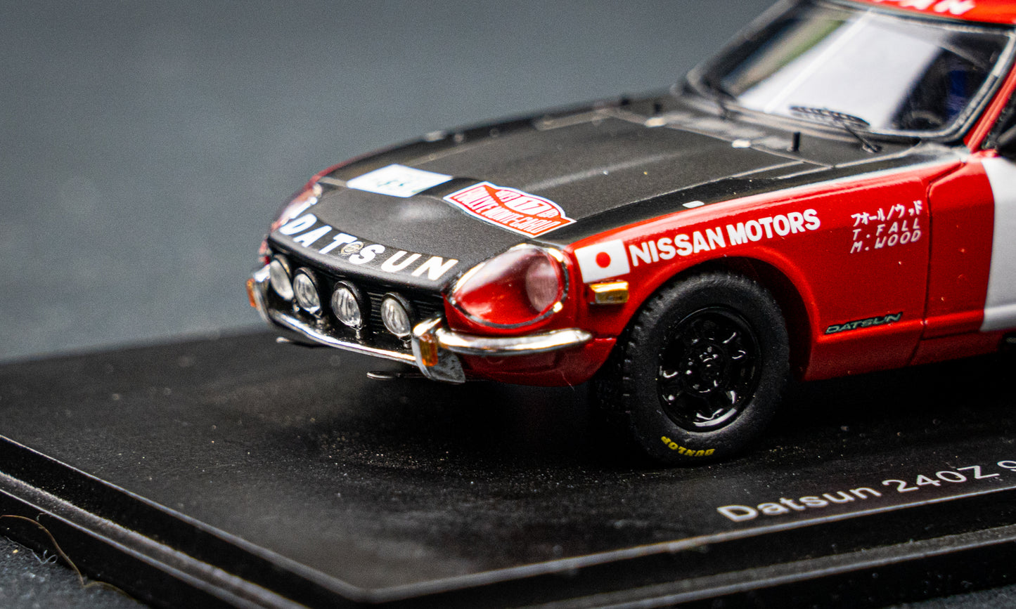 Datsun 240Z #17 T. Fall / M. Wood - 9th Rallye Monte Carlo 1973 - Spark 1:43