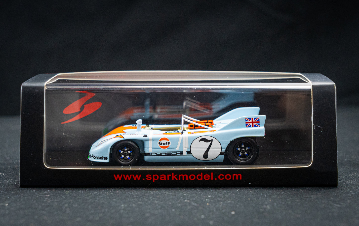 Porsche 908/03 Gulf #7 J. Siffert / B. Redman - Targa Florio 1971 Spark 1:43
