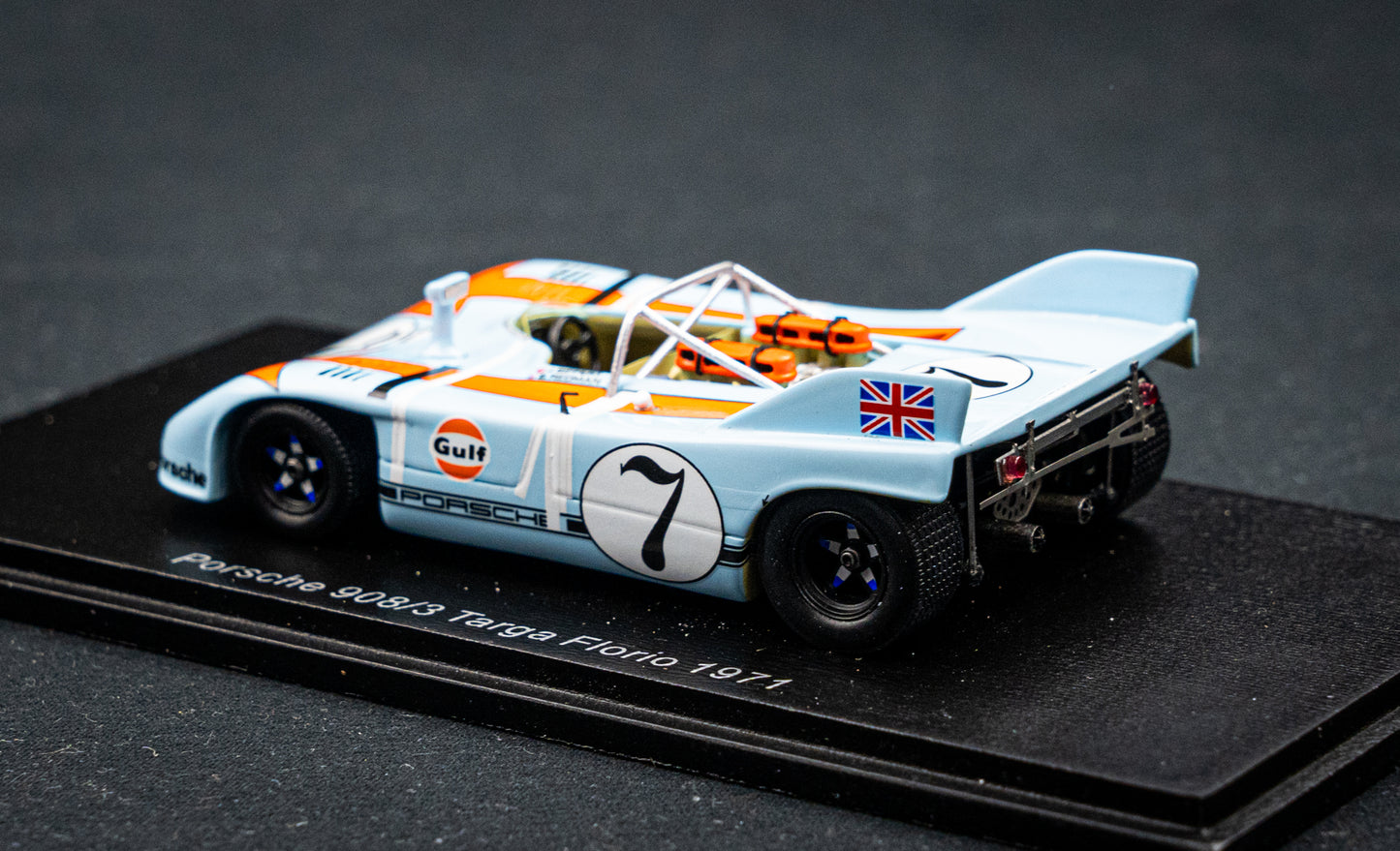 Porsche 908/03 Gulf #7 J. Siffert / B. Redman - Targa Florio 1971 Spark 1:43