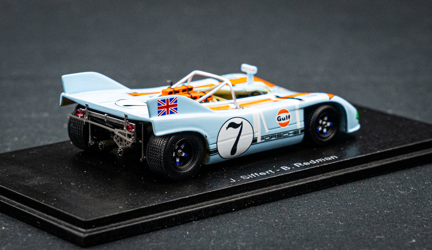 Porsche 908/03 Gulf #7 J. Siffert / B. Redman - Targa Florio 1971 Spark 1:43