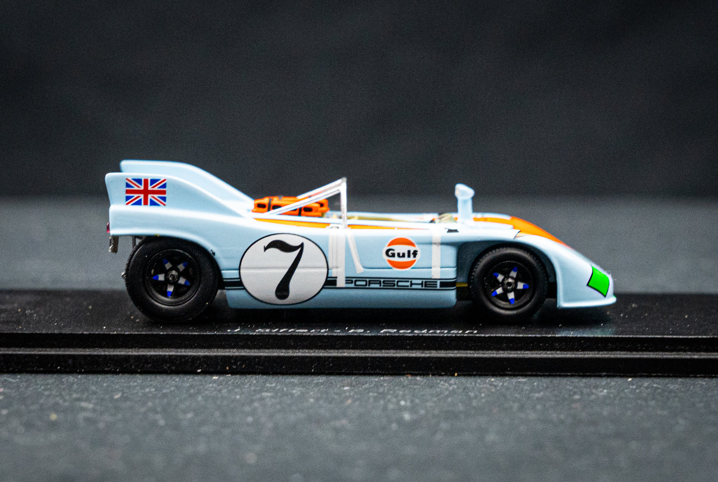 Porsche 908/03 Gulf #7 J. Siffert / B. Redman - Targa Florio 1971 Spark 1:43