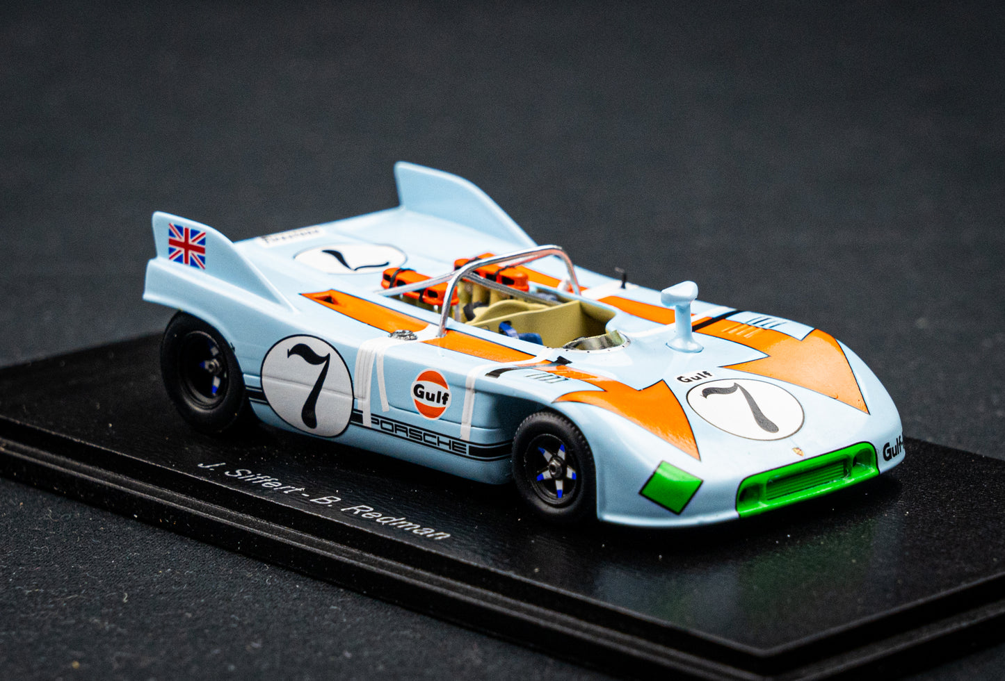 Porsche 908/03 Gulf #7 J. Siffert / B. Redman - Targa Florio 1971 Spark 1:43