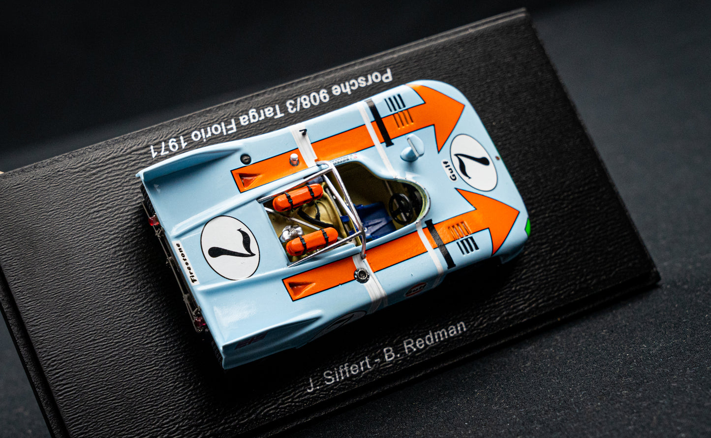Porsche 908/03 Gulf #7 J. Siffert / B. Redman - Targa Florio 1971 Spark 1:43