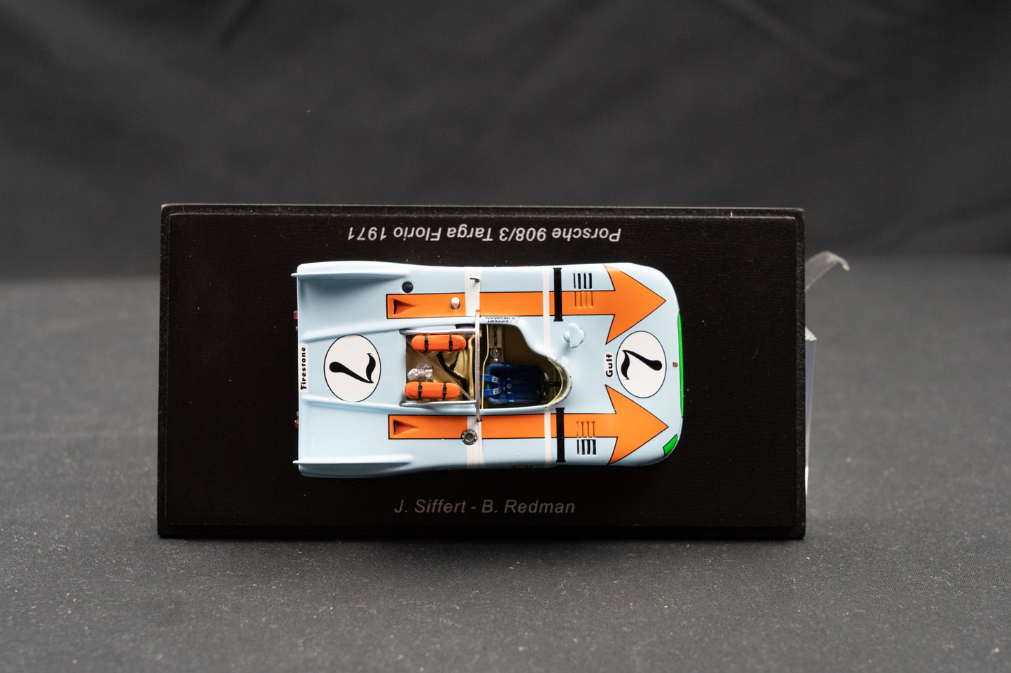 Porsche 908/03 Gulf #7 J. Siffert / B. Redman - Targa Florio 1971 Spark 1:43