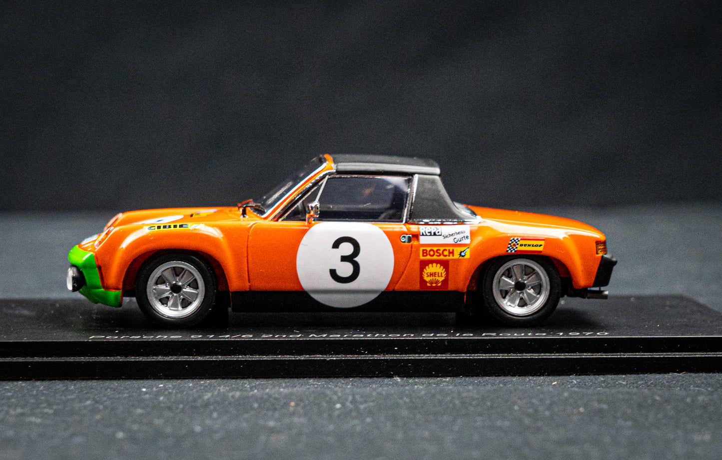 Porsche 914/6 #3 Waldegaard / Andersson / Chasseuil 2rd Marathon de la Route Nürburgring 1970