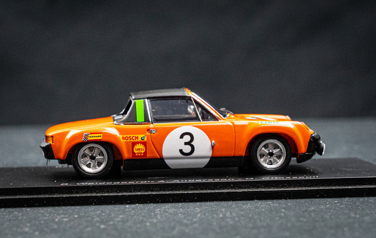 Porsche 914/6 #3 Waldegaard / Andersson / Chasseuil 2rd Marathon de la Route Nürburgring 1970
