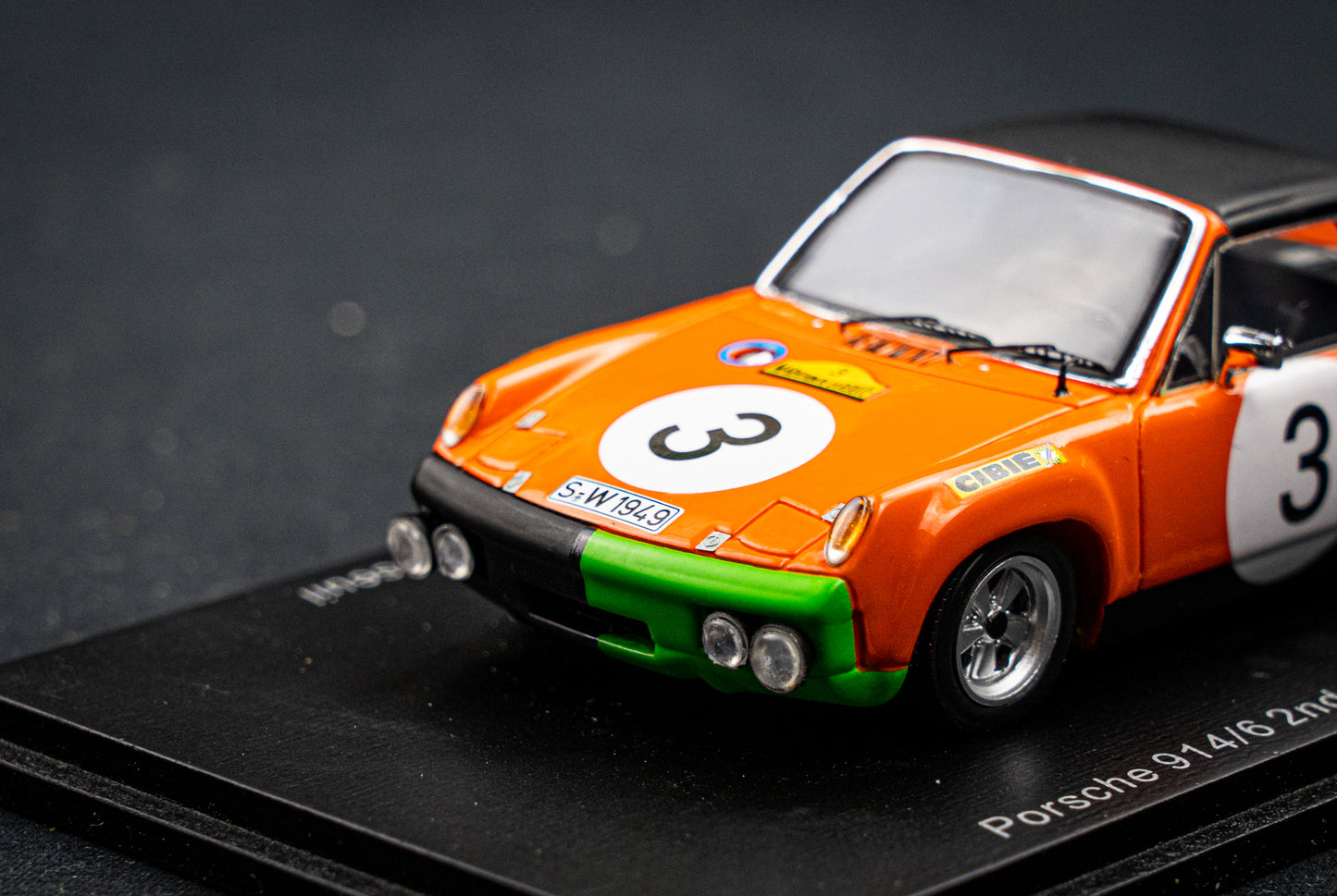 Porsche 914/6 #3 Waldegaard / Andersson / Chasseuil 2rd Marathon de la Route Nürburgring 1970