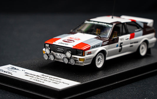 Audi Quattro lim. edition 1/150 Stk. #5 M. Mouton / F. Pons Rallye Monte Carlo 1982