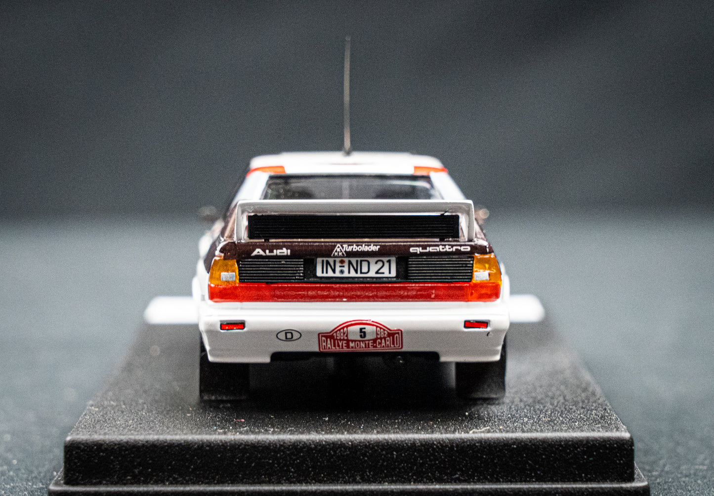 Audi Quattro lim. edition 1/150 Stk. #5 M. Mouton / F. Pons Rallye Monte Carlo 1982