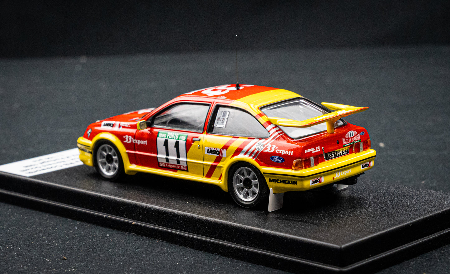 Ford Sierra RS Cosworth lim. 1/150 Stk. #11 D. Auriol / B. Ocelli Portugal Rallye 1988